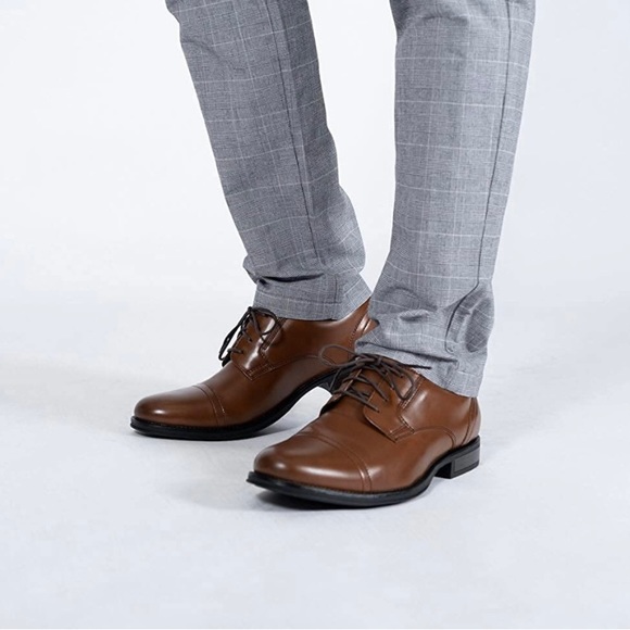 DOCKERS Oxford Brown Dress Shoes in size 11 - Picture 6 of 7